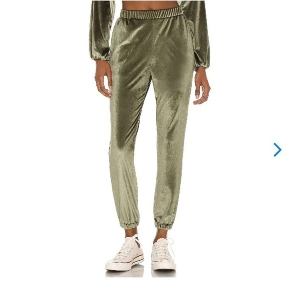 Lovers + Friends Takara Olive Green Joggers Size XS